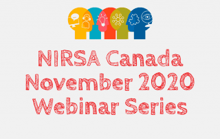 NIRSA-Canada November Webinar sERRIES