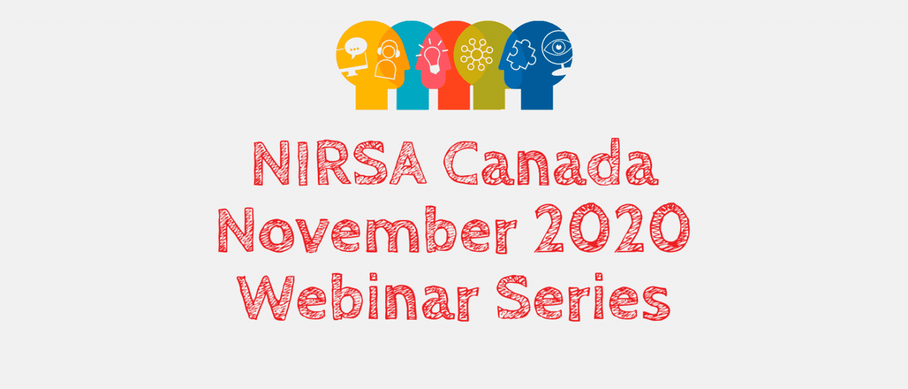 NIRSA-Canada November Webinar sERRIES